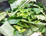 鳥胸肉の茹で汁で簡単洋風ガーリック煮浸し作り方2写真