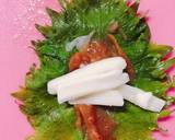 ササミの梅しそパン粉トースター焼き作り方2写真