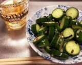 ビールが進む…フリフリ梅きゅうり！作り方4写真