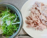 簡単！たっぷり新玉ねぎの中華風冷豚しゃぶ作り方5写真
