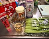 ビールが進む…ニンニクが効いた青菜炒め！作り方1写真