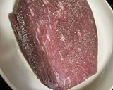 お正月に自慢のもちもち柔らかな牛肉の漬け作り方1写真
