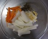 絶品★大根とゆずの浅漬け(甘酢風)作り方1写真