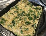 豆苗　ゆかり入り　だし巻き卵　美味しいよ作り方3写真