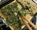 豆苗　ゆかり入り　だし巻き卵　美味しいよ作り方5写真