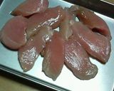 ✿ごまだれでホットチキンサラダ✿作り方1写真