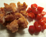 簡単★から揚げと卵焼きののっけ稲荷作り方2写真