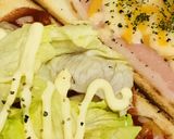 ベーコン＆レタスのトーストサンドイッチ作り方3写真