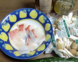 かんぱちとしめじのバルサミコ酢和え作り方1写真