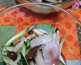かんぱちとしめじのバルサミコ酢和え作り方5写真