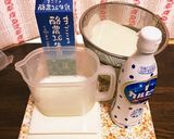 水切りヨーグルトの残り水でカルピスゼリー作り方1写真