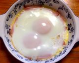 休日の朝の定番！ハムエッグ作り方5写真