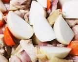 かぶと鶏肉のコンソメ煮作り方5写真