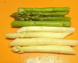 アスパラの温かいサラダ 半熟卵添え作り方1写真