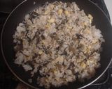 高菜としらすのチャーハン作り方4写真