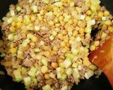 ブロッコリーの芯活用！ひよこ豆カレー作り方6写真