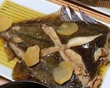 味濃い目黄金比❀染み染みカレイの煮付け作り方2写真