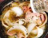 新玉ねぎのアヒージョ・アンチョビ風味作り方7写真