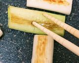 簡単！絶品☆焼きネギのピリ辛おひたし作り方2写真