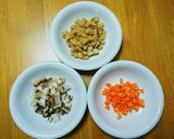 筍と椎茸のそぼろ混ぜご飯作り方1写真
