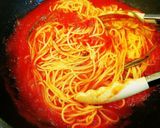 セルバチコ(ルッコラ)のトマトパスタ作り方7写真