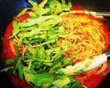 セルバチコ(ルッコラ)のトマトパスタ作り方8写真