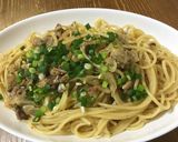雑な男料理：さんま缶パスタ！！作り方8写真