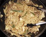 モッチリ焼きそば♪半熟卵焼きをのせて♡作り方12写真