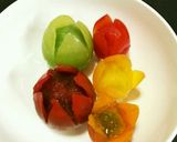 ミニトマトでお花作るよ。作り方12写真