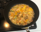 【惣菜アレンジ】簡単卵とじのかき揚げ丼作り方2写真
