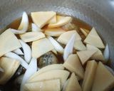 春野菜とあさりの黒酢煮作り方3写真