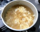 中華スープ (粒コーン・タマゴ)作り方4写真