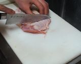 千切り生姜と鶏もも肉のしょうゆ煮込み作り方3写真