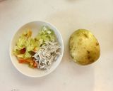 幼児食◇じゃがいもとしらすと野菜のおやき作り方2写真