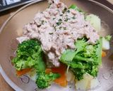 温野菜のツナマヨのせサラダ♡作り方4写真