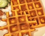 野菜ジュースで子供も喜ぶお手軽ワッフル作り方6写真