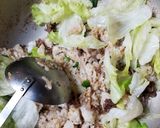 牛肉レタスチャーハン作り方7写真