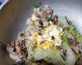 牛肉レタスチャーハン作り方8写真