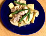 春野菜と鶏モモ肉のペペロンチーノ作り方4写真