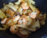 エビとホタテのガーリックカレー風味♪作り方9写真