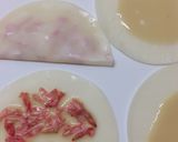 餃子の皮で、えび半月作り方2写真