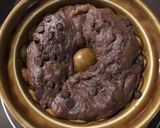 ココア×チョコクグロフ（ストレート酵母）作り方5写真