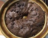 ココア×チョコクグロフ（ストレート酵母）作り方6写真