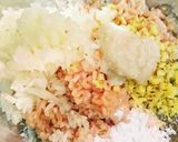 鶏胸ひき肉の塩こうじ・ハンバーグ作り方1写真