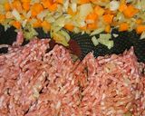 ほんのりカレー風味のミートソース丼作り方5写真