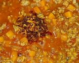 ほんのりカレー風味のミートソース丼作り方12写真