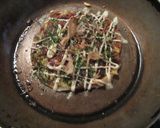 グルテンフリー‼もちピザシートのお好み焼作り方5写真