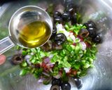 チョップ野菜ドレで菜花サラダ作り方4写真