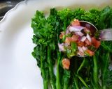 チョップ野菜ドレで菜花サラダ作り方5写真