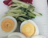 ちりめんとカツオぶしの冷麺作り方1写真